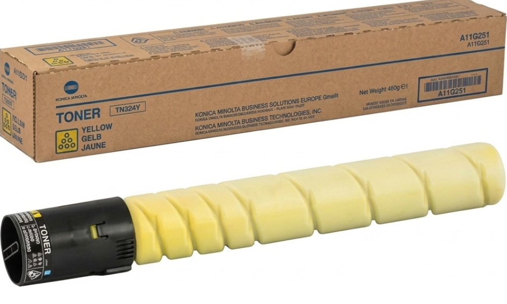  TN-324Y konica minolta Yellow Toner Cartridge for bizhub C258, C308 & C368 – 26000 Pages