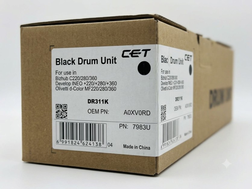 DR 311 (A0XV0RD) Black Konica Minolta Imaging Drum Unit 