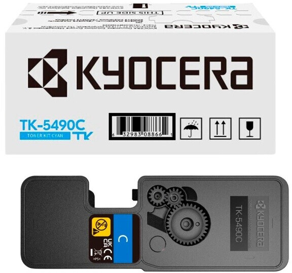 TK 5490 Cyan Kyocera TK-5490C Original High Yield Toner Cartridge