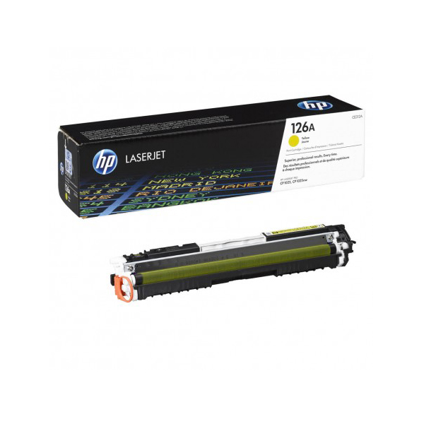 HP 126A Yellow Original Quality (CE312A) Toner Cartridge 