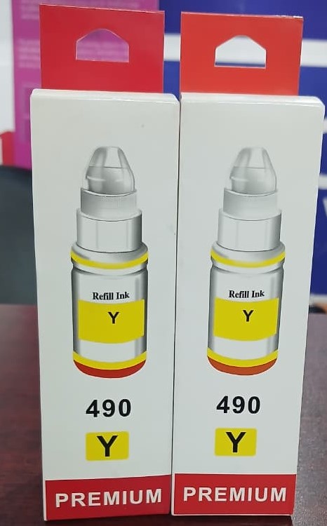 Premium 490 Yellow Ink (490 Yellow) Original Quality 