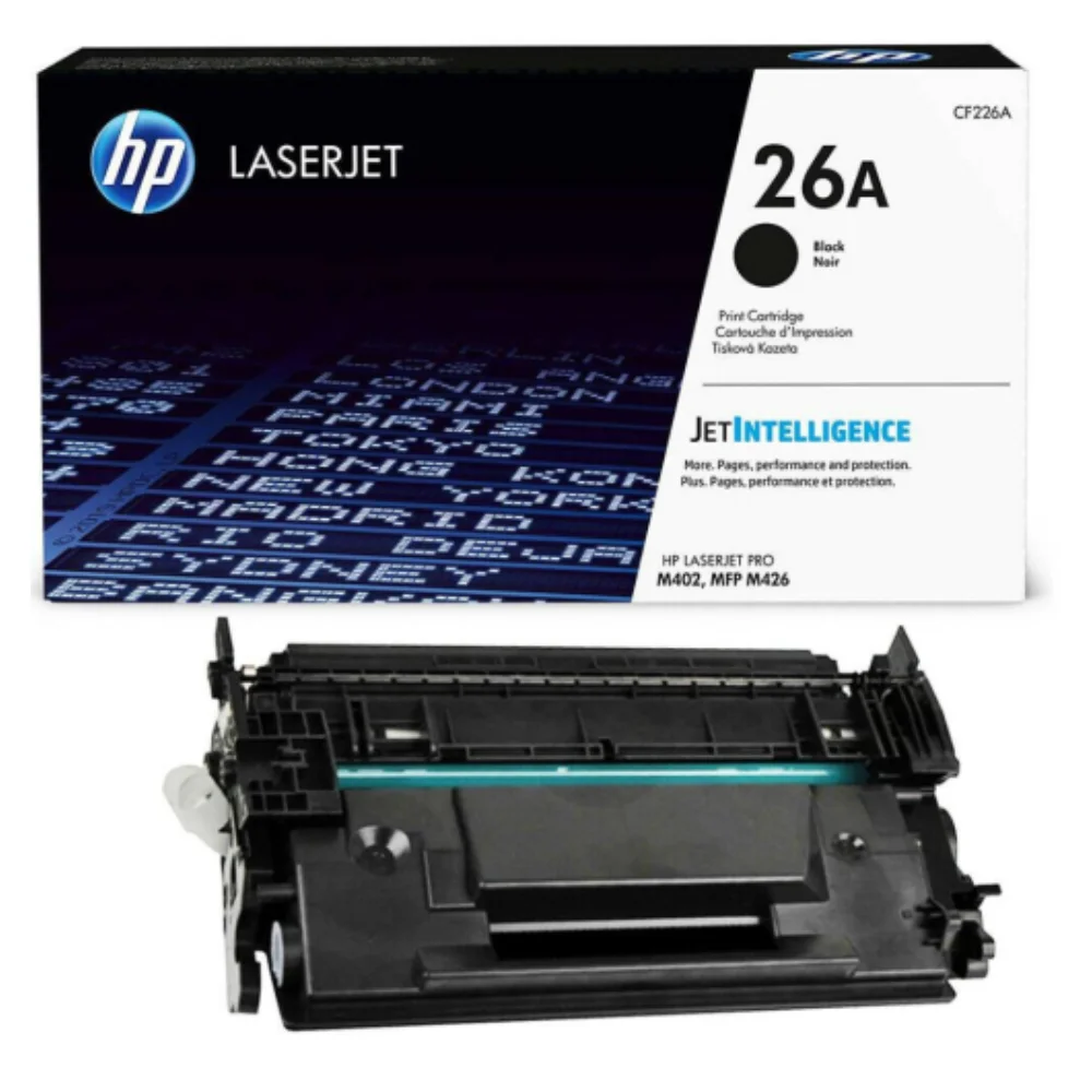 HP 26A Black (CF226A Black) Original LaserJet Toner Cartridge 