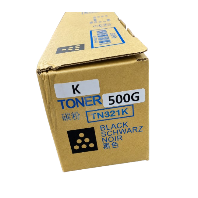 Konica Minolta TN 321K Black Toner Cartridge Quality 