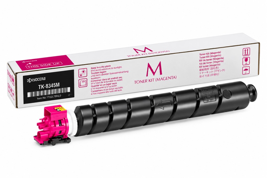 Kyocera TK 8345M Magenta High Quality Toner Cartridge for TASKalfa 2552ci & 2553ci – 12000 Pages