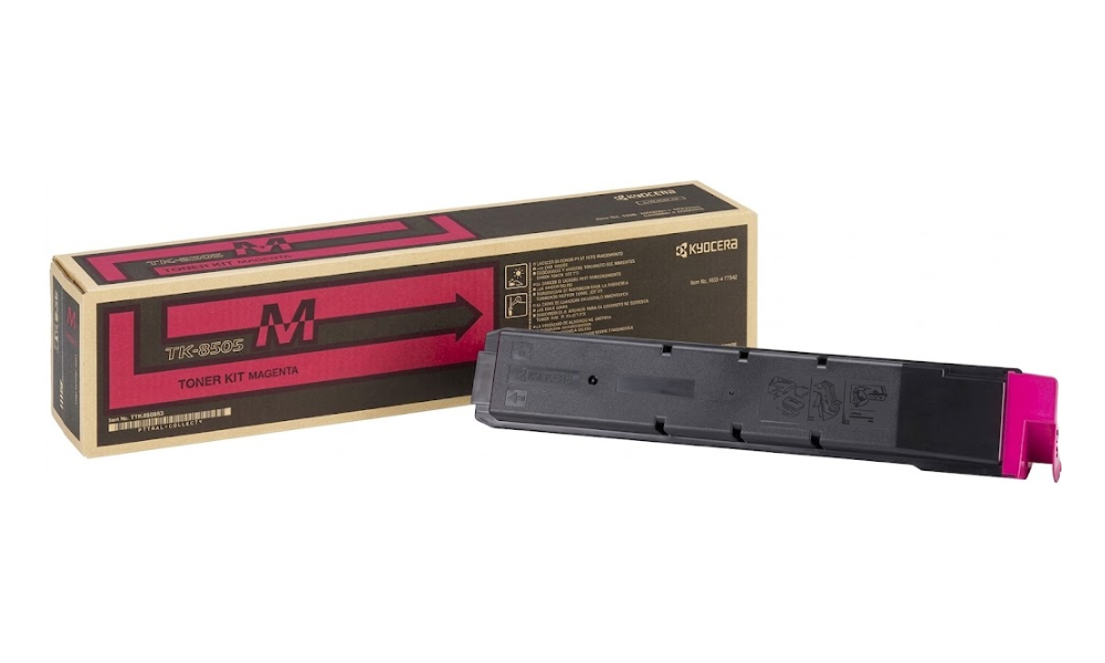 Kyocera TK 8505M Magenta Toner Cartridge for TASKalfa 4550ci & 5550ci – 20000 Pages