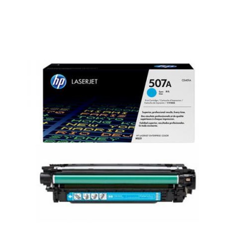 HP 507A Cyan Toner Cartridge (CE401A) Original 