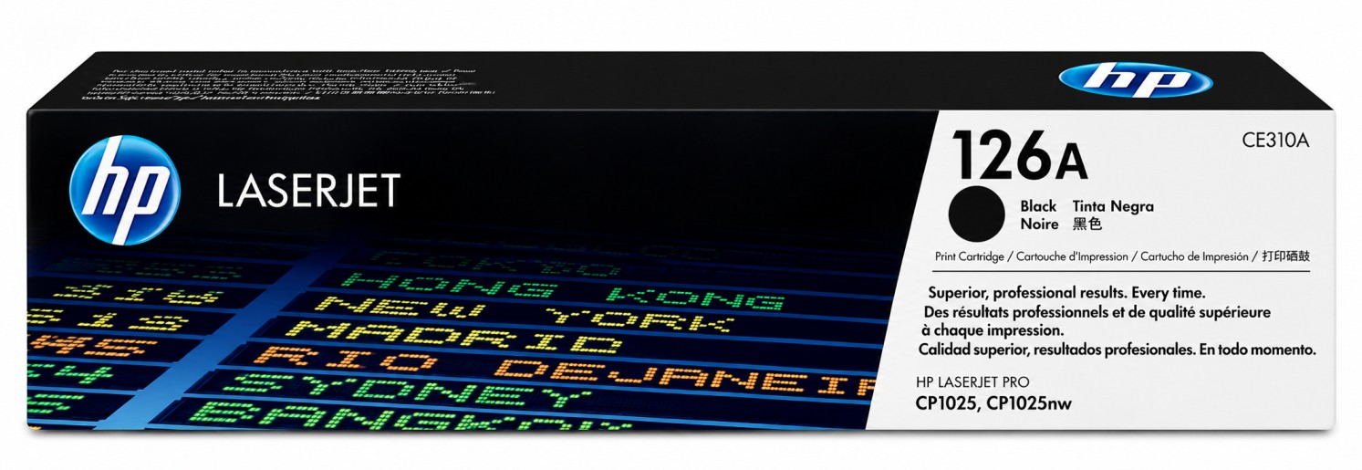 HP original black 126A (CE310A)  LaserJet Toner Cartridge