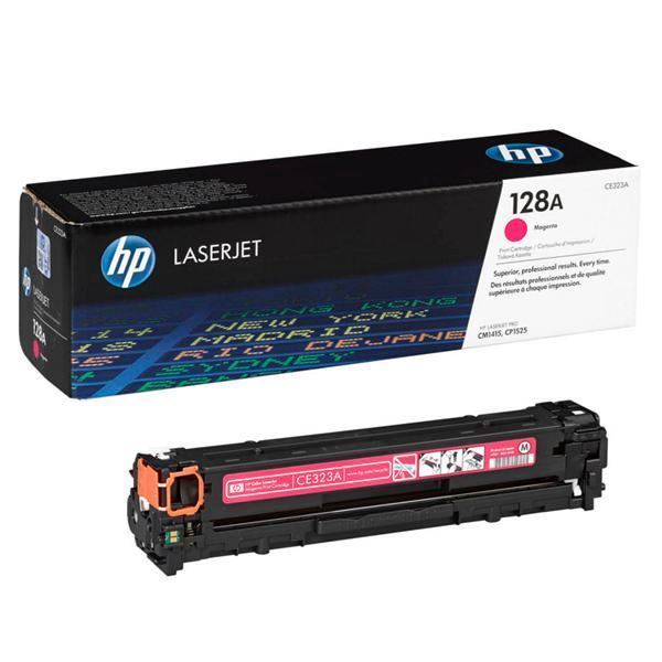 HP 128A Magenta Original (CE323A) LaserJet Toner Cartridge 