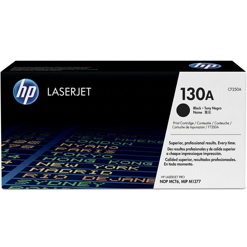 Black CF350A HP 130A Original High Performance LaserJet Toner Cartridge for M176n & M177fw – 1300 Pages