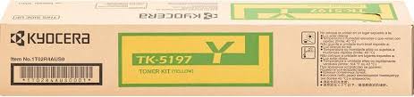 Kyocera TK-5197Y Yellow Toner Cartridge for TASKalfa 306ci, 307ci & 308ci