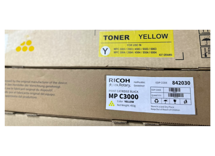 MP C3000 Ricoh Yellow (842030) Toner Cartridge 
