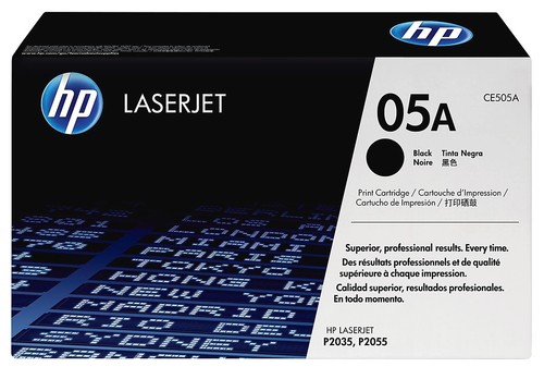 HP 05A Black Original LaserJet (CE505A) Toner Cartridge 