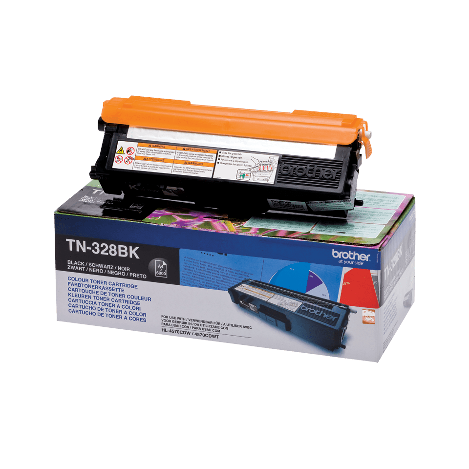 TN 328 Black Brother (TN328BK) Original Toner Cartridge