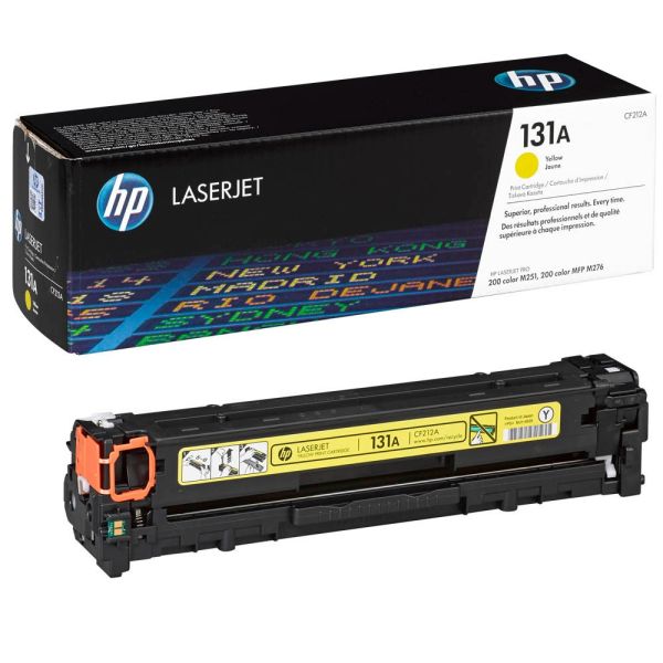 HP 131A Yellow Toner Cartridge (CF212A) High Performance 